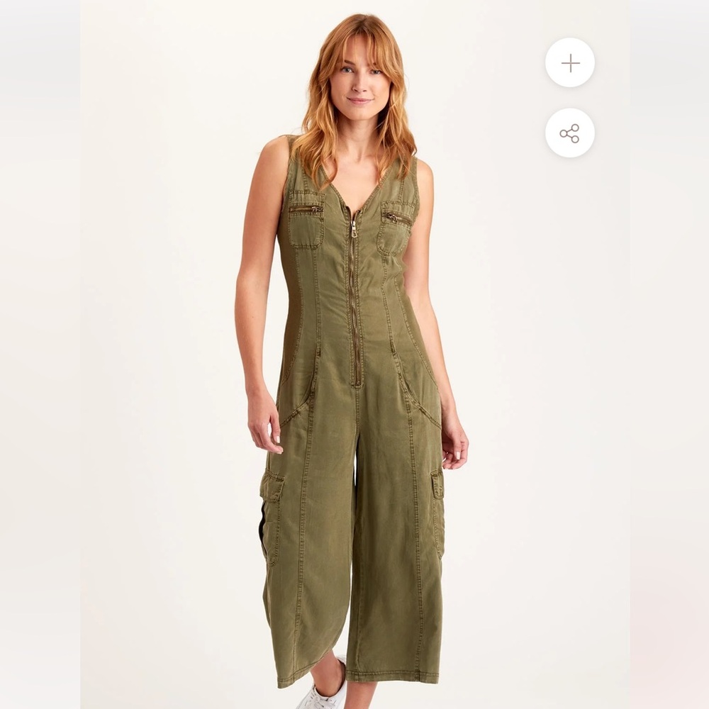 XCVI Norris Crop Jumpsuit